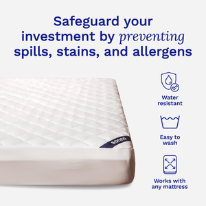 Sonno waterproof mattress protector with hypoallergenic properties for dust mite and allergen protection