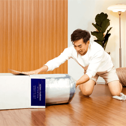 Unboxing Sonno Original Queen Size Mattress - Easy Setup Memory Foam Latex Mattress Malaysia